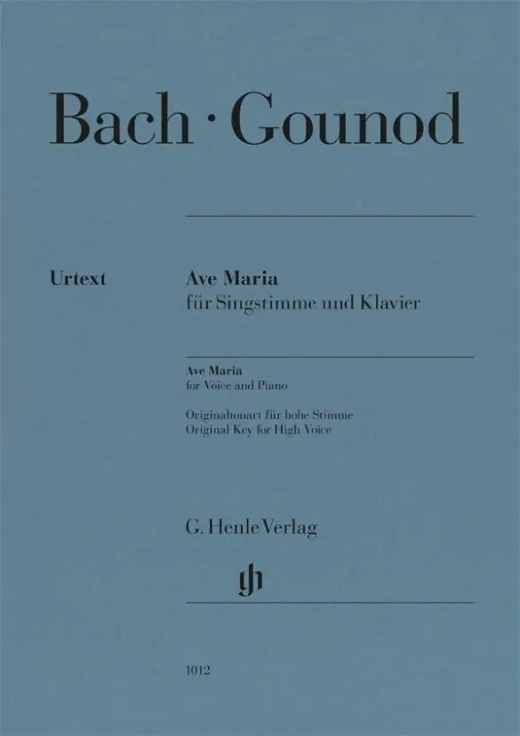 Cover: 9790201810126 | Charles Gounod - Ave Maria (Johann Sebastian Bach) | Gérard Condé