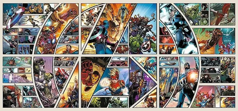 Bild: 5900511810226 | UFT Puzzle 9000 - Marvel - Across the Comic Universe | Spiel | 81022
