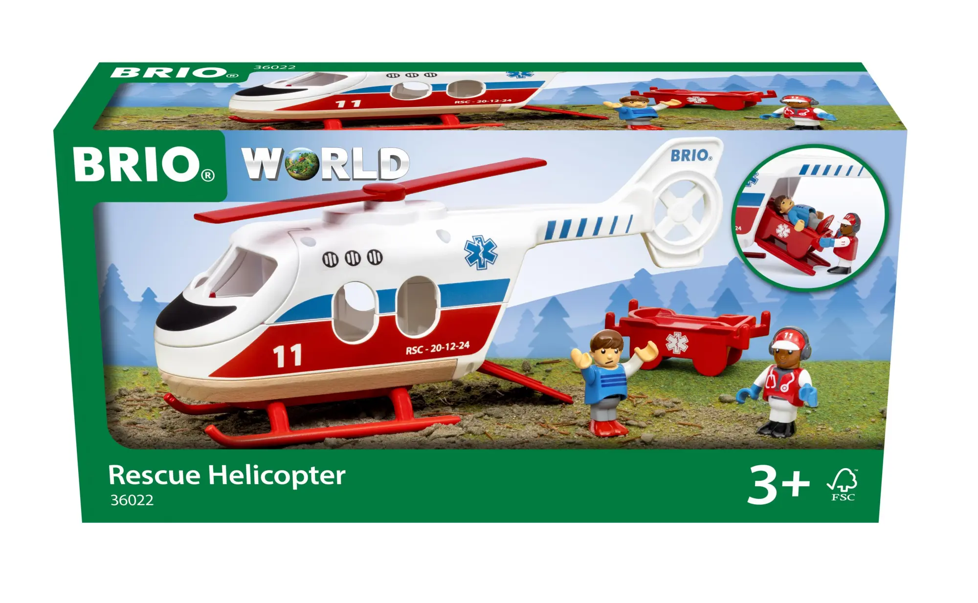 Cover: 7312350360226 | BRIO World - Rettungshubschrauber | Spiel | BRIO World | 63602200