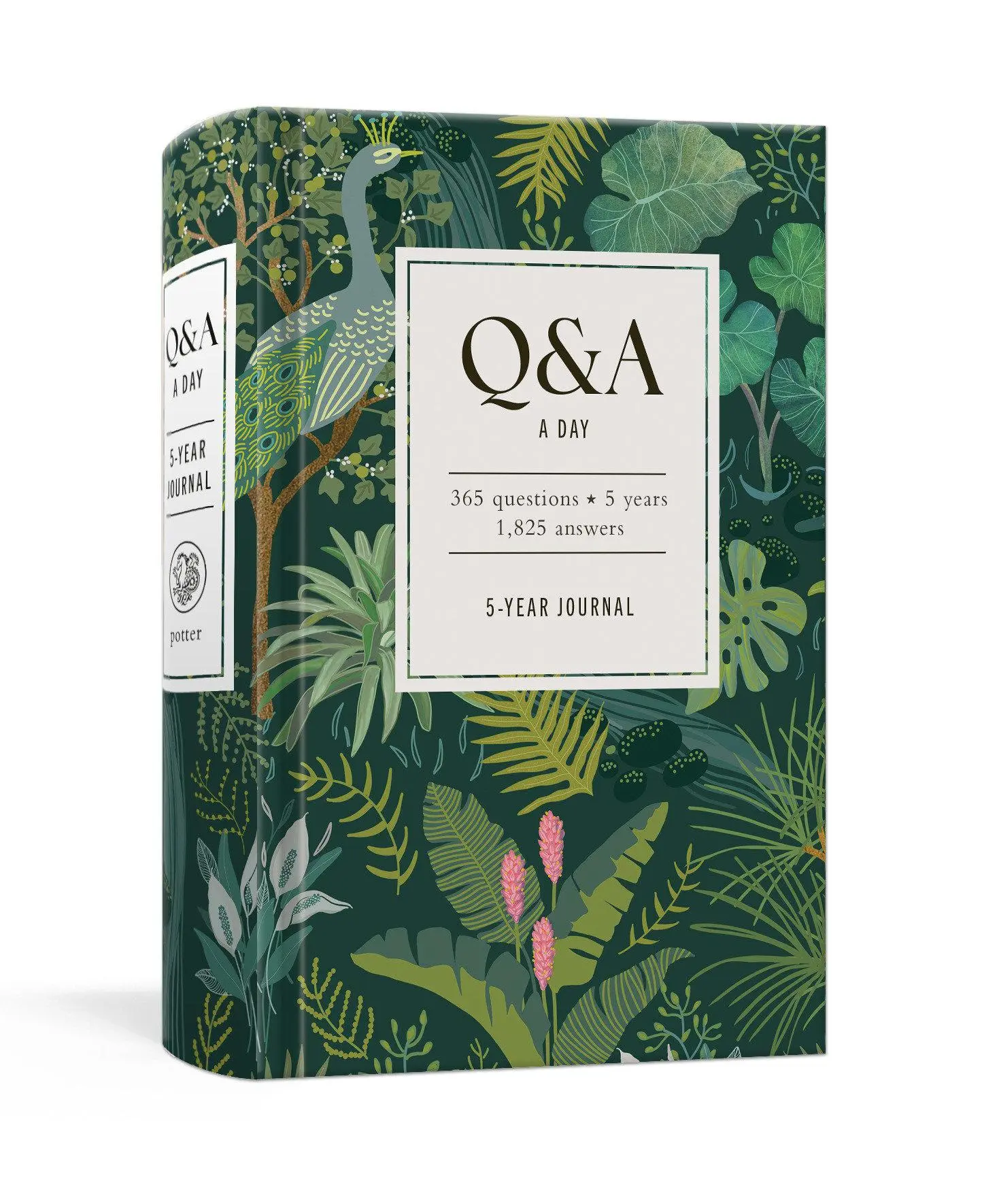 Cover: 9780593580226 | Q&amp;A a Day Tropical | 5-Year Journal | Potter Gift | Buch | Englisch
