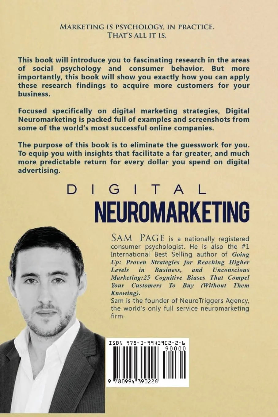 Rückseite: 9780994390226 | Digital Neuromarketing | Sam Page | Taschenbuch | Englisch | 2015