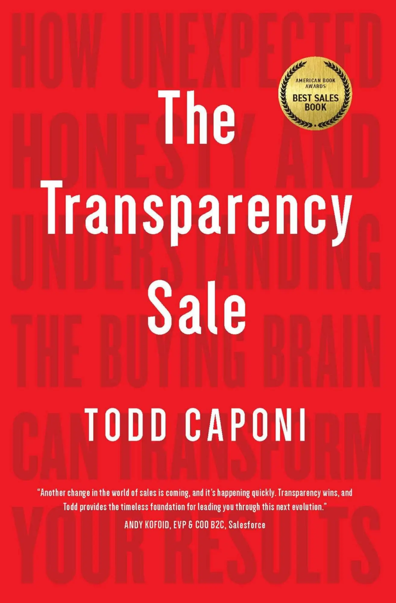 Cover: 9781646870226 | The Transparency Sale | Todd Caponi | Taschenbuch | Englisch | 2020