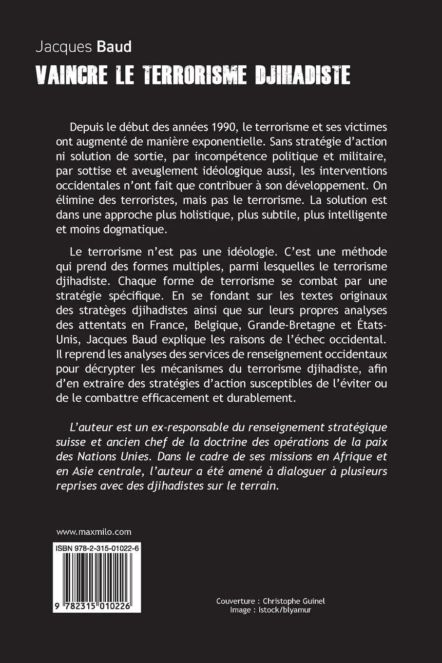 Rückseite: 9782315010226 | Vaincre le terrorisme djihadiste | Jacques Baud | Taschenbuch | 2024