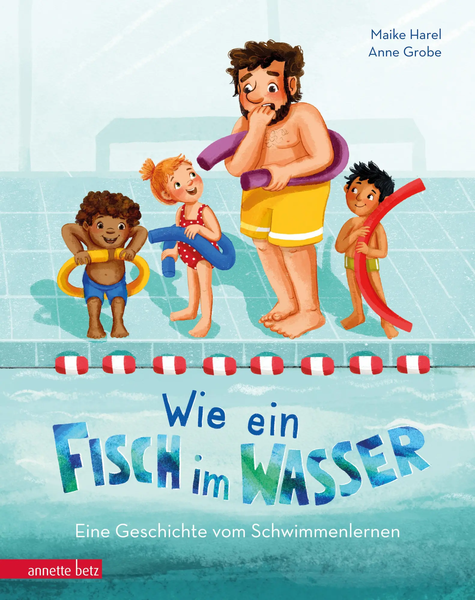 Cover: 9783219120226 | Wie ein Fisch im Wasser | Eine Geschichte vom Schwimmenlernen | Harel