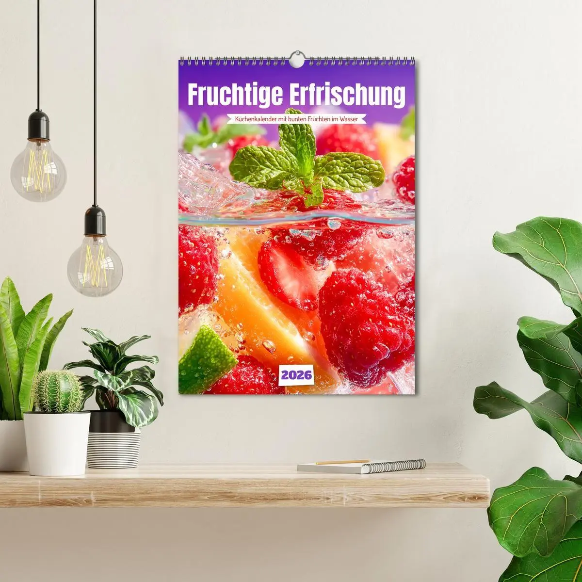 Bild: 9783516670226 | Fruchtige Erfrischung - Küchenkalender mit bunten Früchten im...