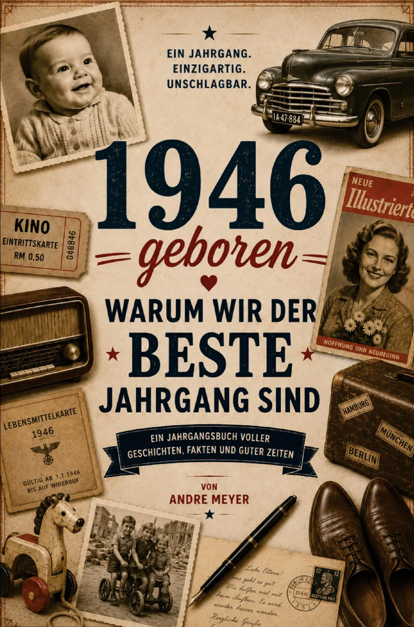 Cover: 9783694710226 | 1946 geboren - Warum wir der beste Jahrgang sind | Andre Meyer | Buch