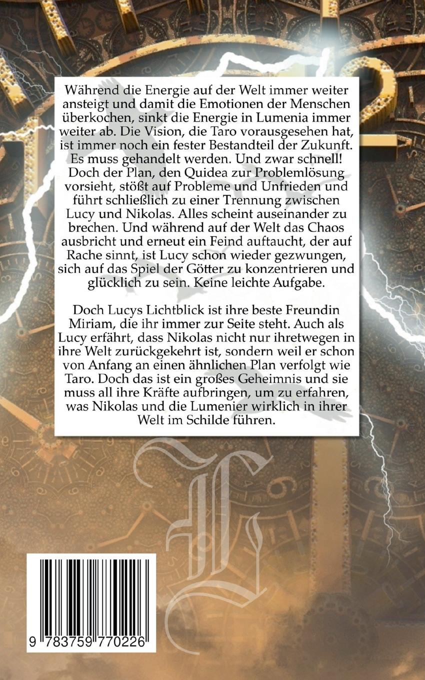Rückseite: 9783759770226 | Euphoria Band 4 - Der Kampf der Götter | Nina Nell | Taschenbuch