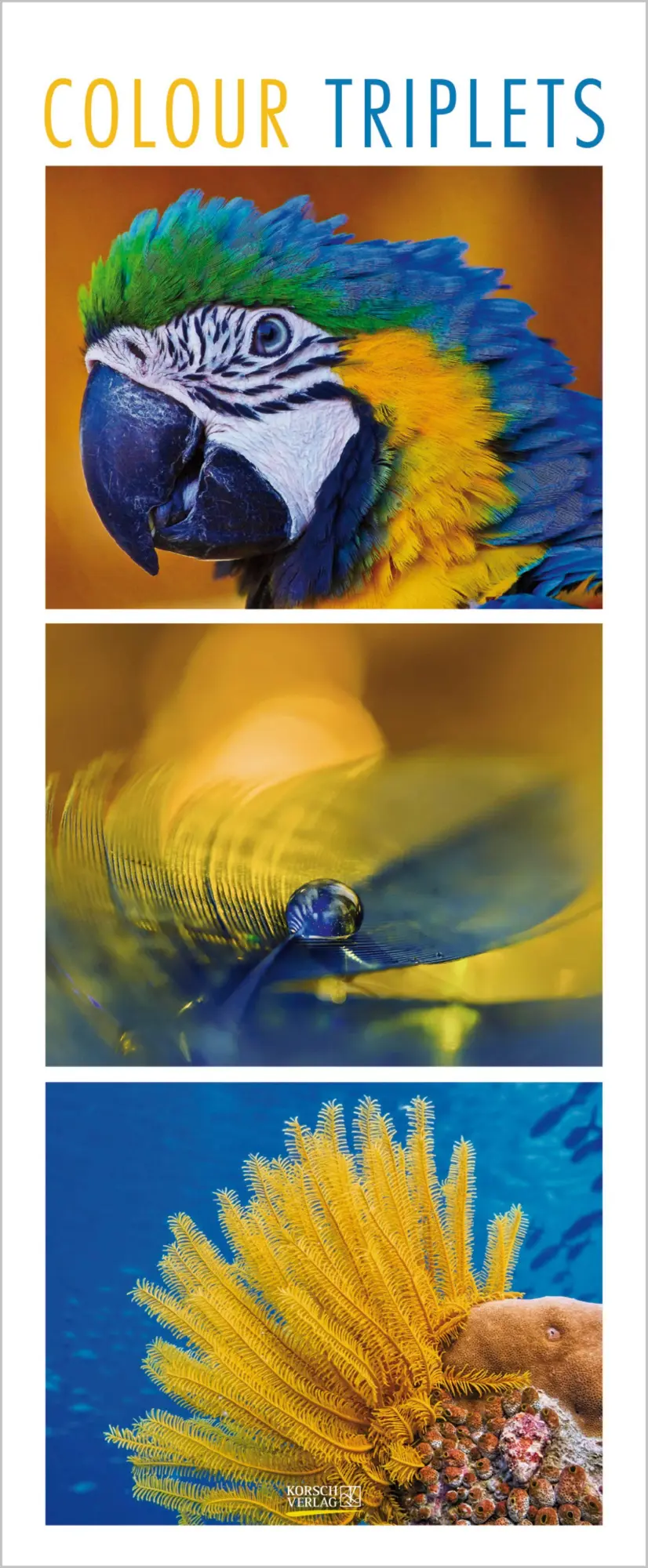 Cover: 9783819300226 | Colour Triplets 2027 | Verlag Korsch | Kalender | Spiralbindung | 2027