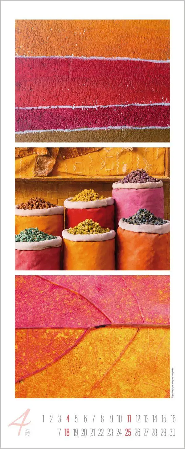 Bild: 9783819300226 | Colour Triplets 2027 | Verlag Korsch | Kalender | Spiralbindung | 2027