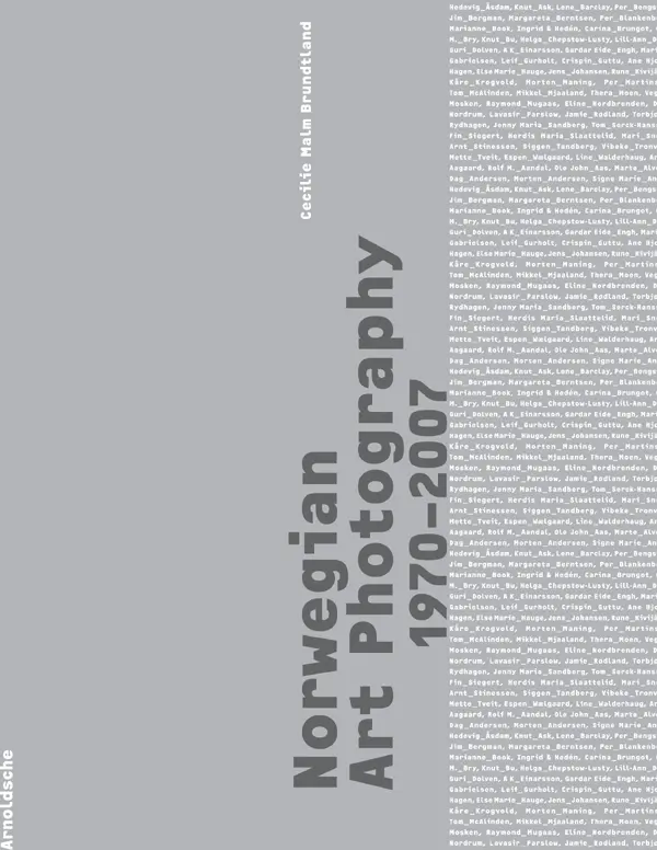Cover: 9783897900226 | Norske kunstfotografier | 1970-2007 | Cecilie Malm Brundtland | Buch