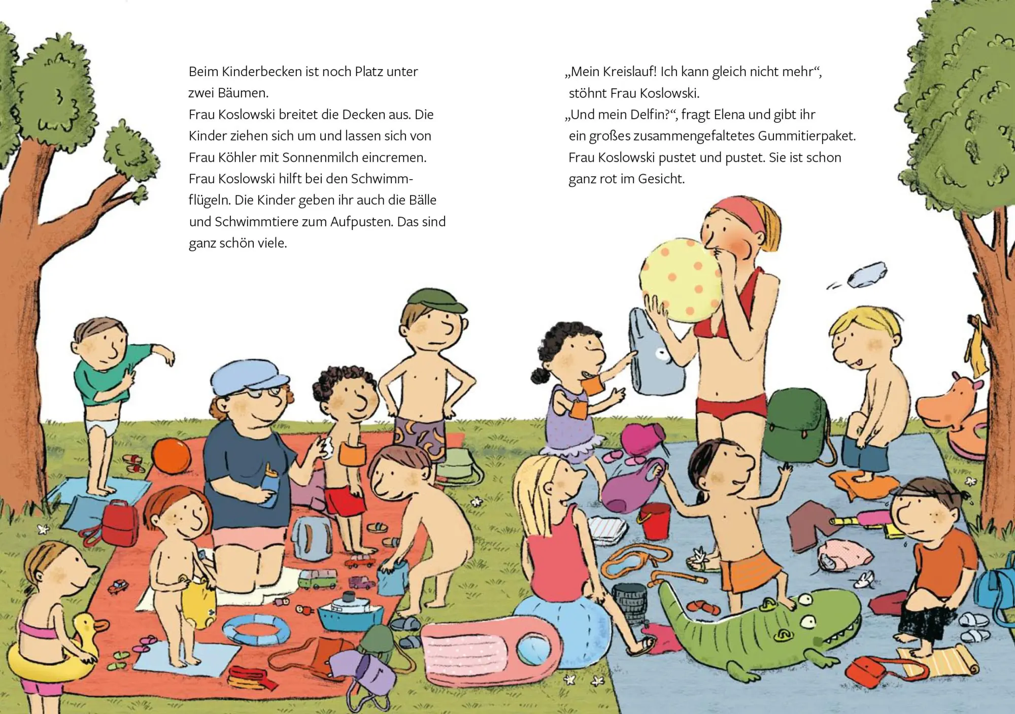 Bild: 9783954700226 | Die wilden Zwerge 06 - Im Schwimmbad | Kindergartenreihe | Taschenbuch