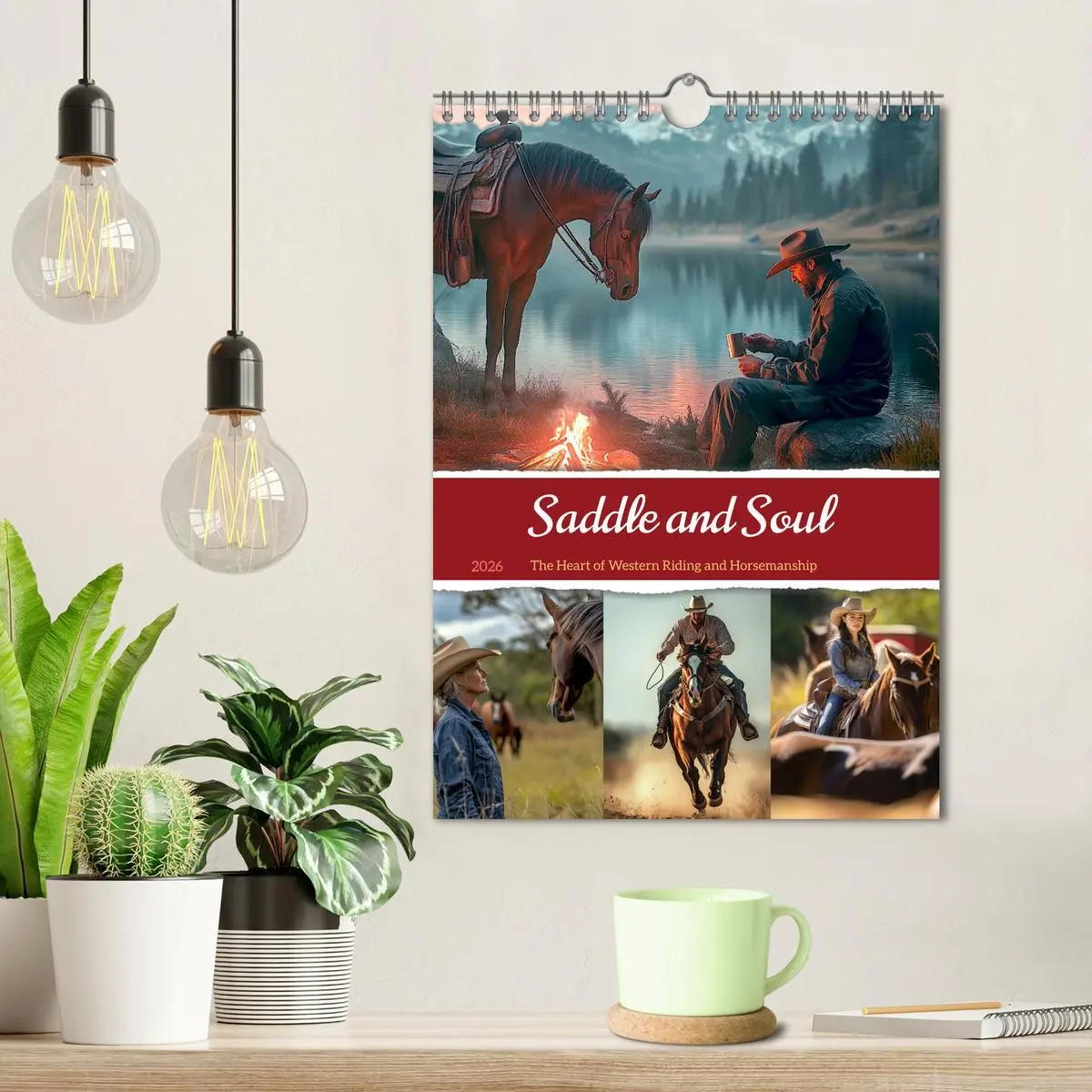Bild: 9783457260326 | Saddle and Soul (Wall Calendar 2026 DIN A4 portrait), CALVENDO 12...