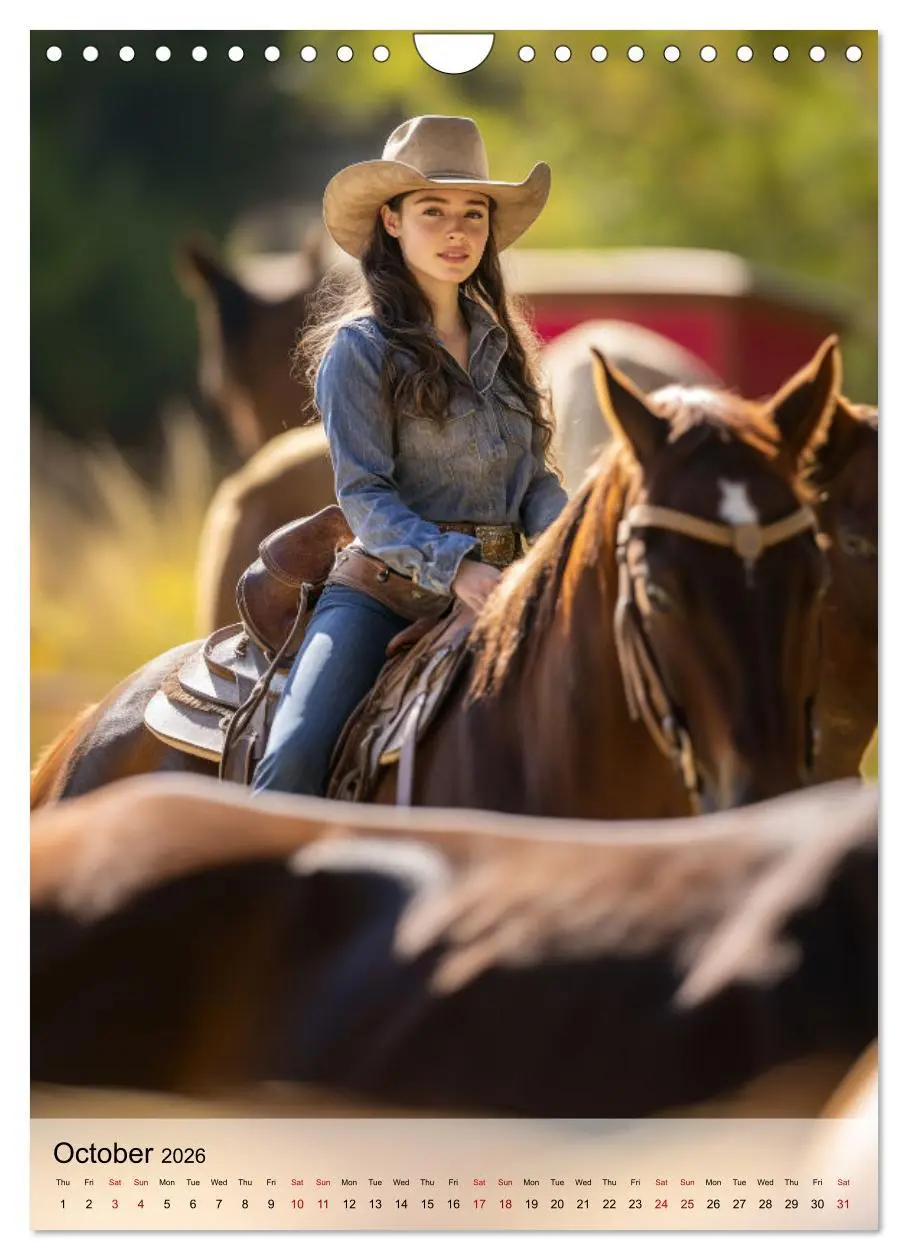 Bild: 9783457260326 | Saddle and Soul (Wall Calendar 2026 DIN A4 portrait), CALVENDO 12...