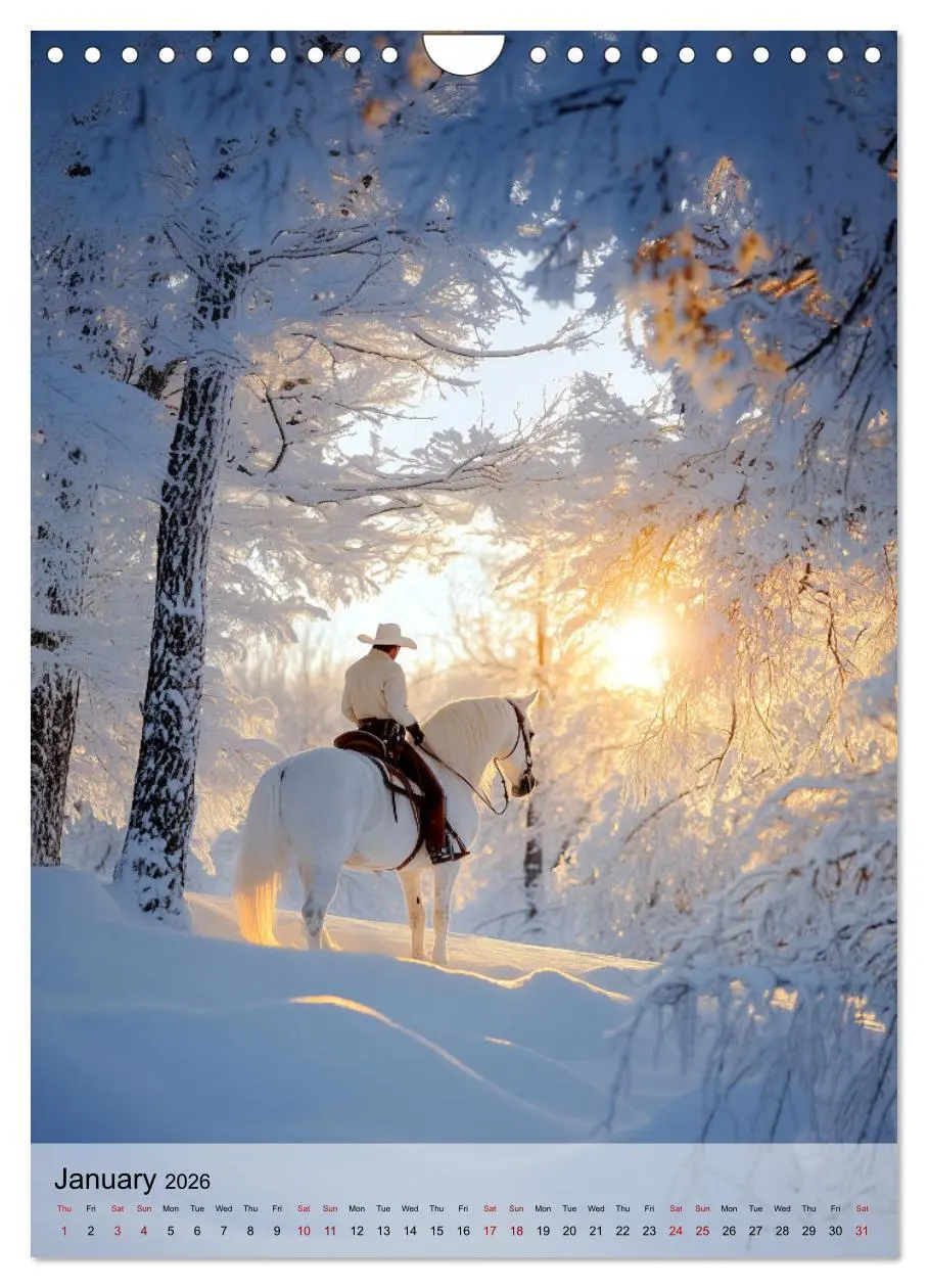 Bild: 9783457260326 | Saddle and Soul (Wall Calendar 2026 DIN A4 portrait), CALVENDO 12...