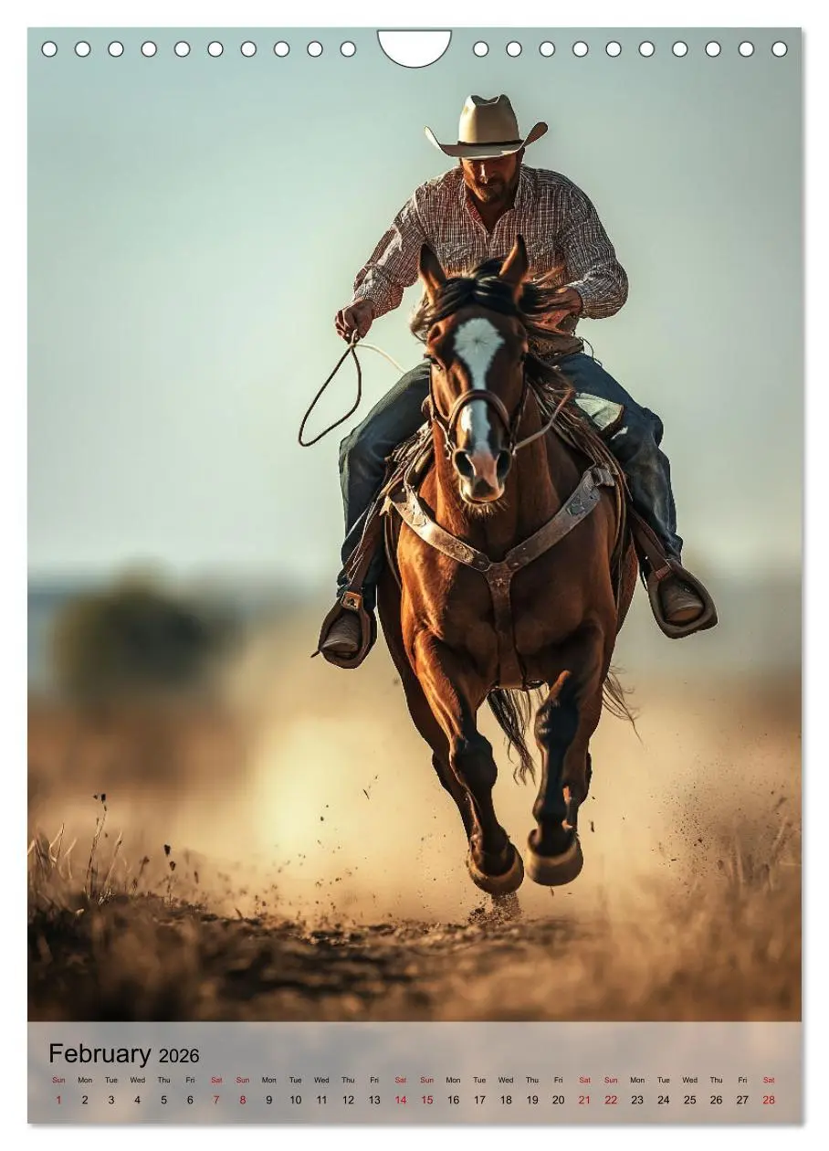 Bild: 9783457260326 | Saddle and Soul (Wall Calendar 2026 DIN A4 portrait), CALVENDO 12...