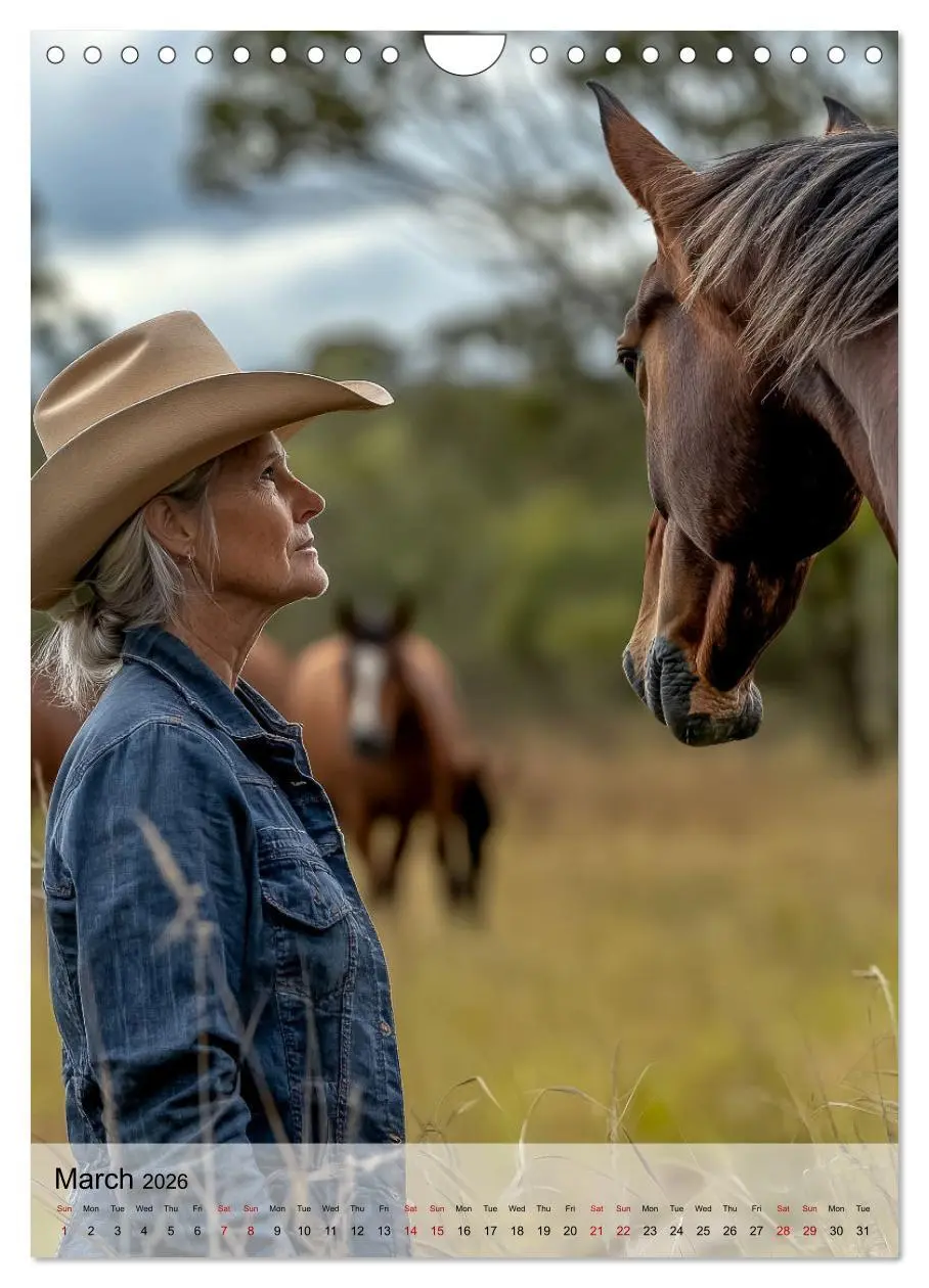 Bild: 9783457260326 | Saddle and Soul (Wall Calendar 2026 DIN A4 portrait), CALVENDO 12...
