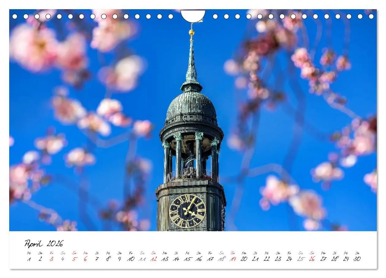 Bild: 9783516040326 | Mit Hamburg durchs Jahr 2026 (Wandkalender 2026 DIN A4 quer),...