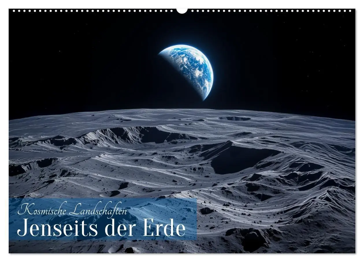 Cover: 9783516730326 | Kosmische Landschaften - Jenseits der Erde (Wandkalender 2026 DIN...