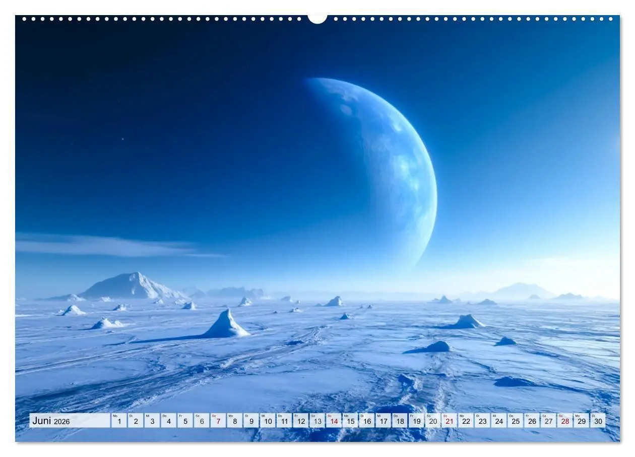 Bild: 9783516730326 | Kosmische Landschaften - Jenseits der Erde (Wandkalender 2026 DIN...