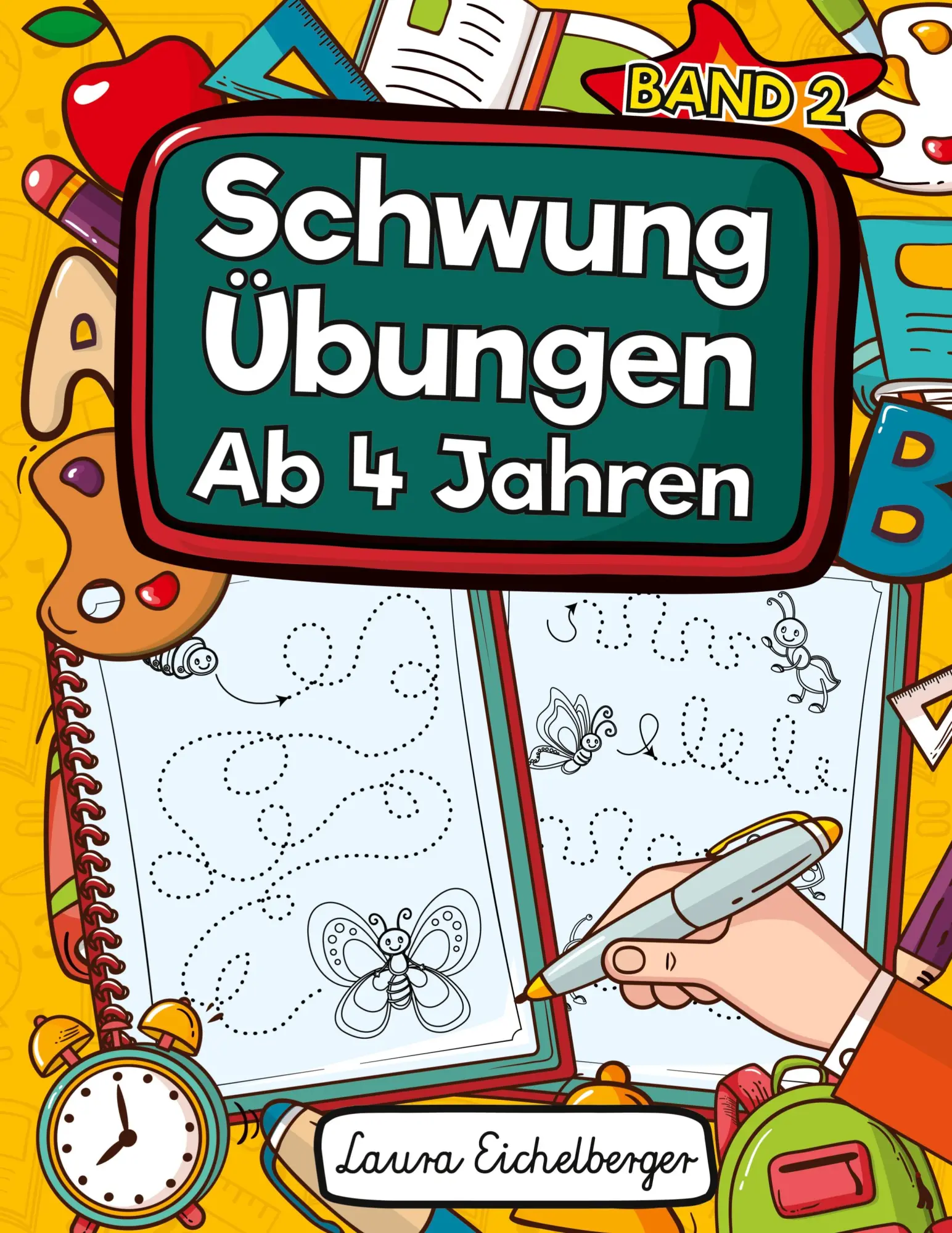 Cover: 9783969260326 | Schwungübungen Ab 4 Jahren | Laura Eichelberger | Taschenbuch | 104 S.