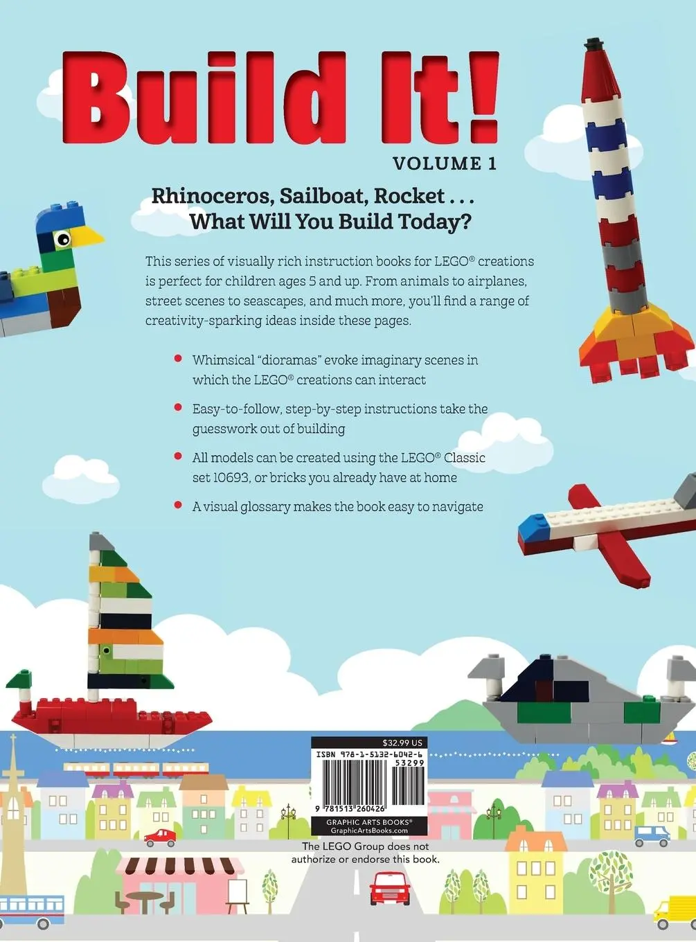 Rückseite: 9781513260426 | Build It! Volume 1 | Make Supercool Models with Your LEGO® Classic Set