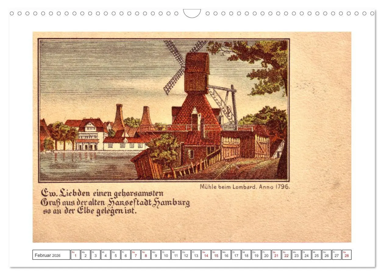 Bild: 9783457560426 | Gruss aus Hamburg (Wandkalender 2026 DIN A3 quer), CALVENDO...