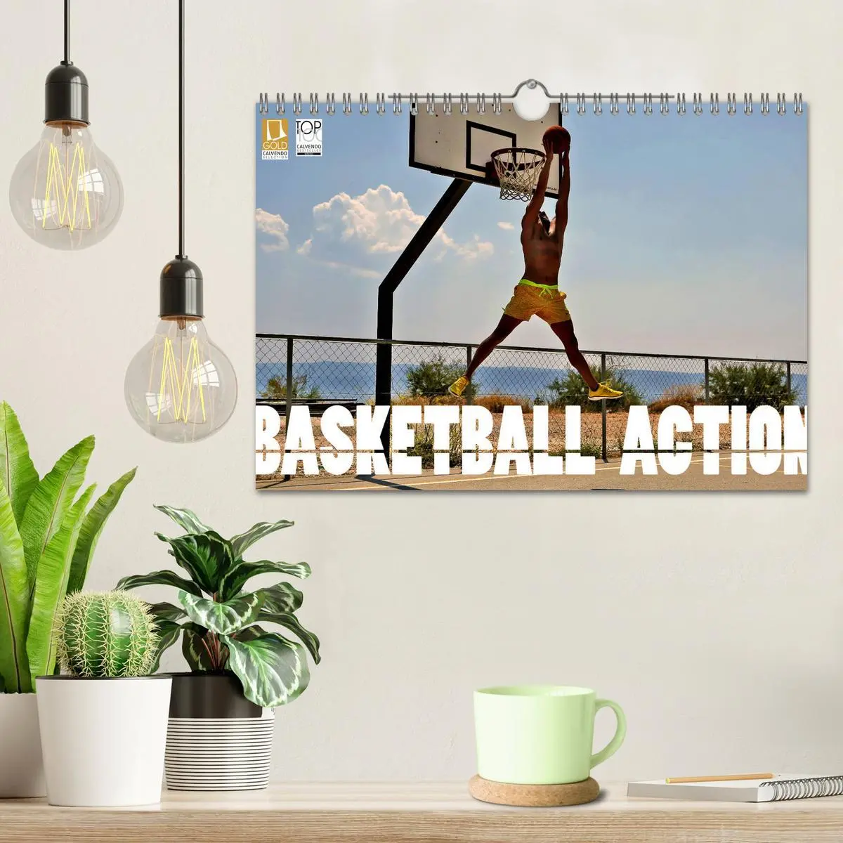 Bild: 9783457940426 | Basketball Action (Wandkalender 2026 DIN A4 quer), CALVENDO...