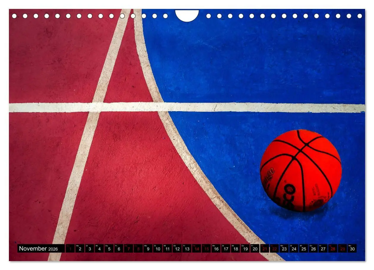 Bild: 9783457940426 | Basketball Action (Wandkalender 2026 DIN A4 quer), CALVENDO...