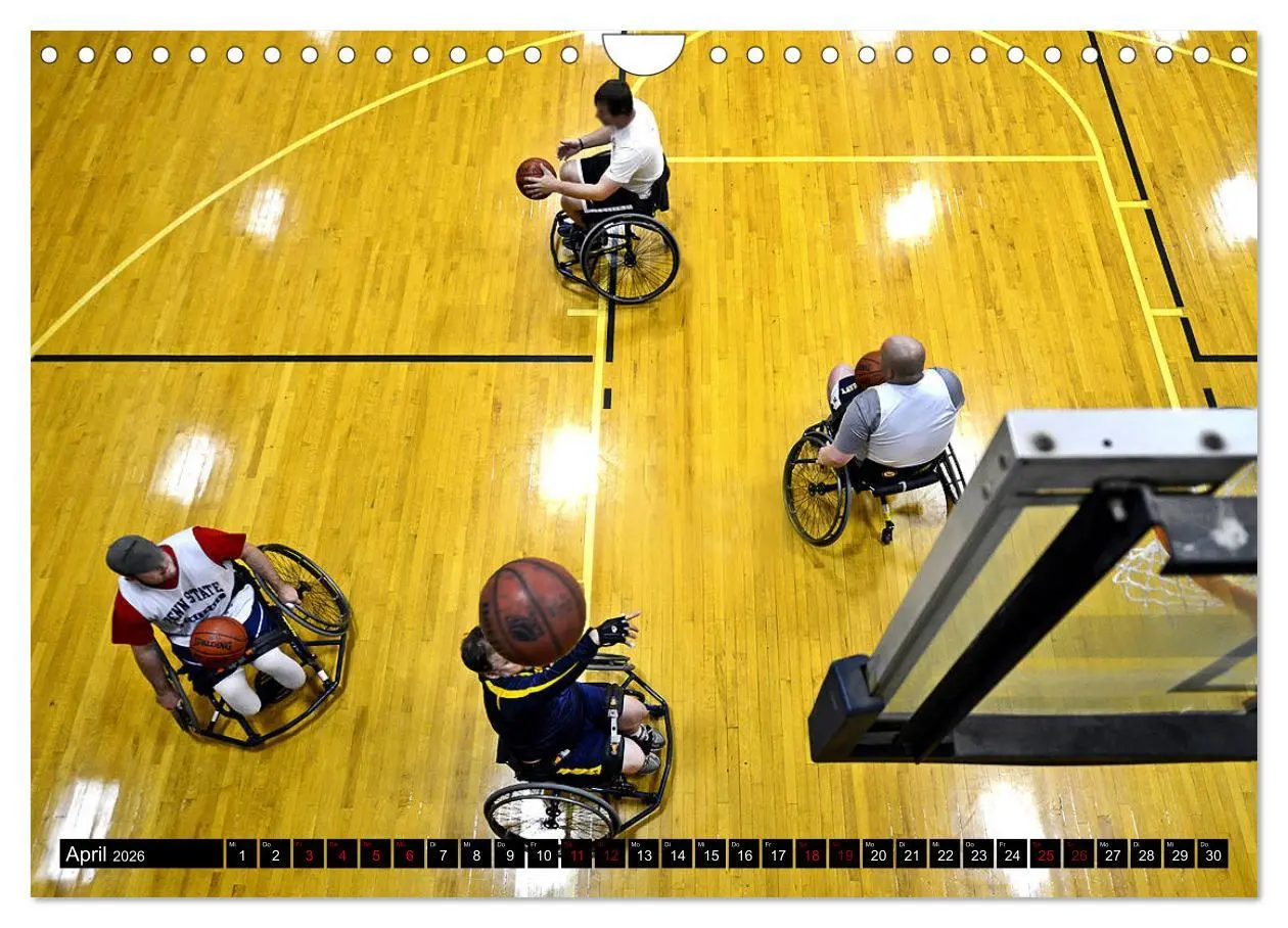 Bild: 9783457940426 | Basketball Action (Wandkalender 2026 DIN A4 quer), CALVENDO...