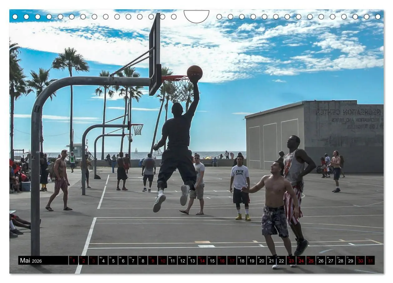 Bild: 9783457940426 | Basketball Action (Wandkalender 2026 DIN A4 quer), CALVENDO...