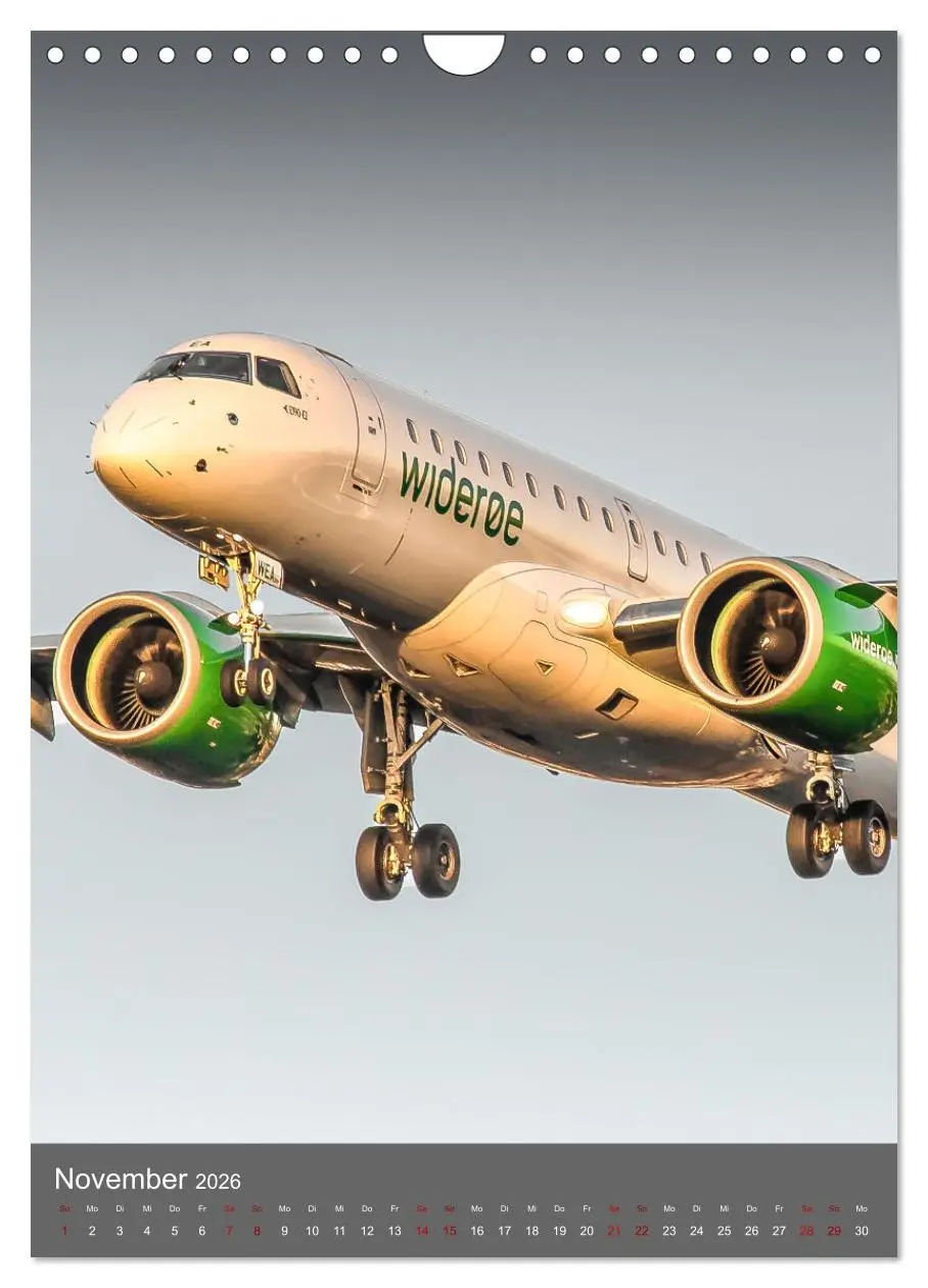 Bild: 9783516340426 | Flugzeuge aus aller Welt (Wandkalender 2026 DIN A4 hoch), CALVENDO...