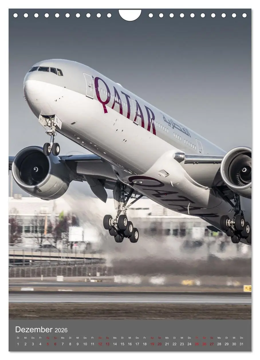 Bild: 9783516340426 | Flugzeuge aus aller Welt (Wandkalender 2026 DIN A4 hoch), CALVENDO...