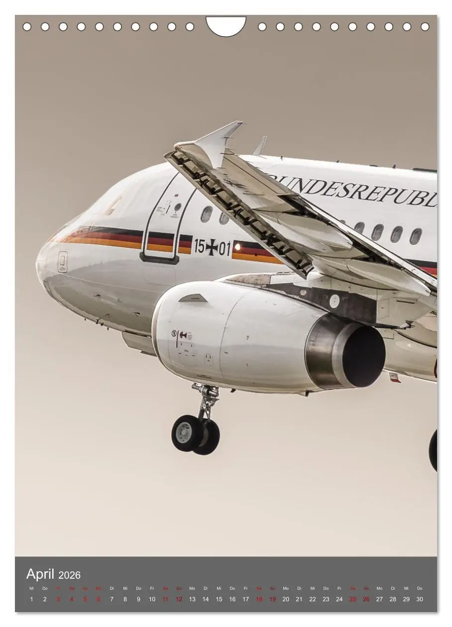 Bild: 9783516340426 | Flugzeuge aus aller Welt (Wandkalender 2026 DIN A4 hoch), CALVENDO...