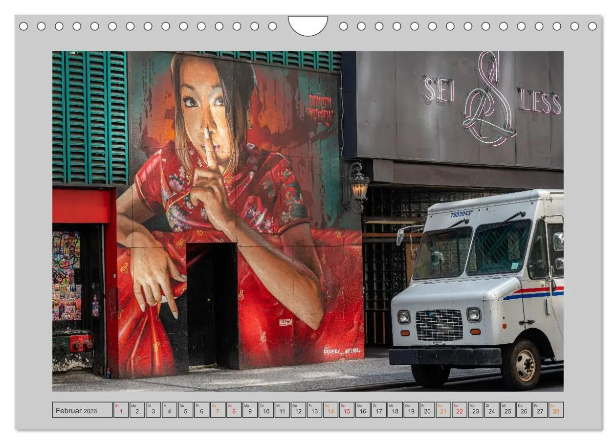 Bild: 9783516650426 | Street Art New York - Ikonen der Wandkunst (Wandkalender 2026 DIN...
