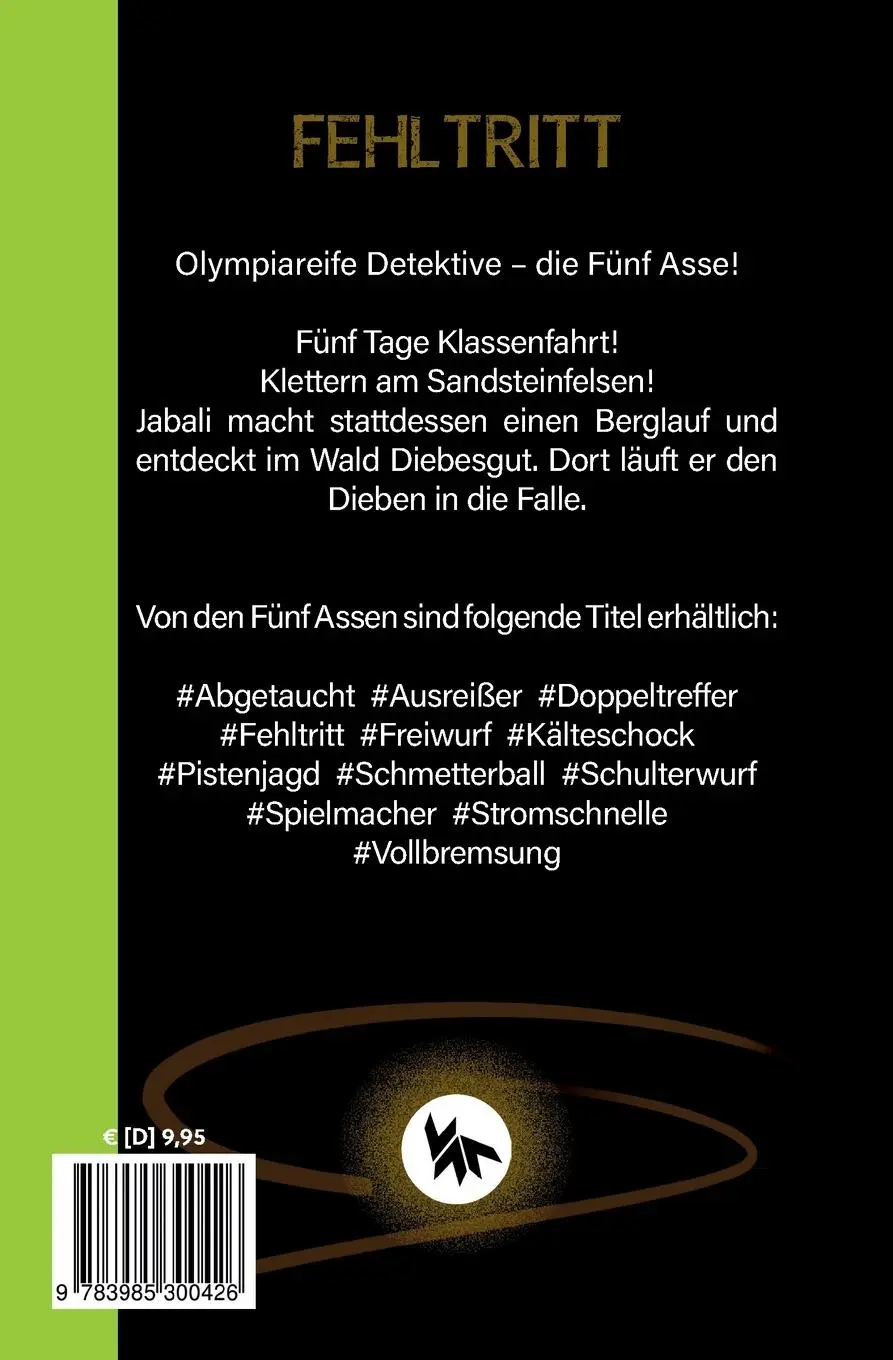 Rückseite: 9783985300426 | Fehltritt - Sportkrimi | Irene Margil (u. a.) | Taschenbuch | 156 S.