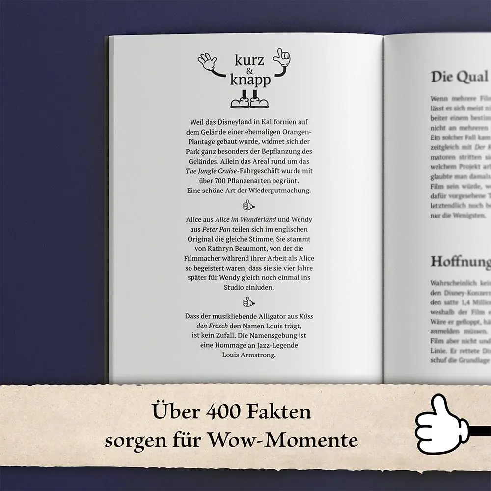 Bild: 9783985610426 | Unnützes Wissen für Disney-Fans - Die inoffizielle Sammlung | Bopp