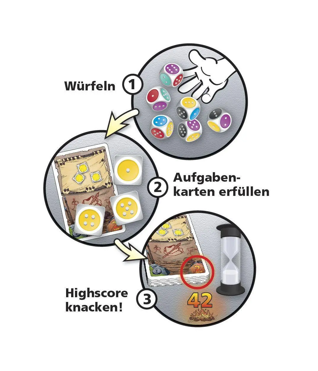 Bild: 4007396020526 | Milestones | Spiel | 02052 | Deutsch | 2021 | Amigo Spiel + Freizeit