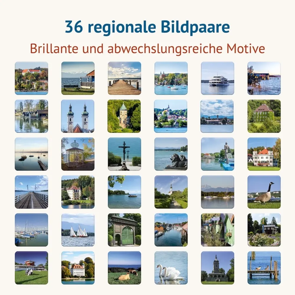 Bild: 4260472860526 | Starnberger See Memospiel | Tanja Philippeit | Spiel | 86052 | Deutsch