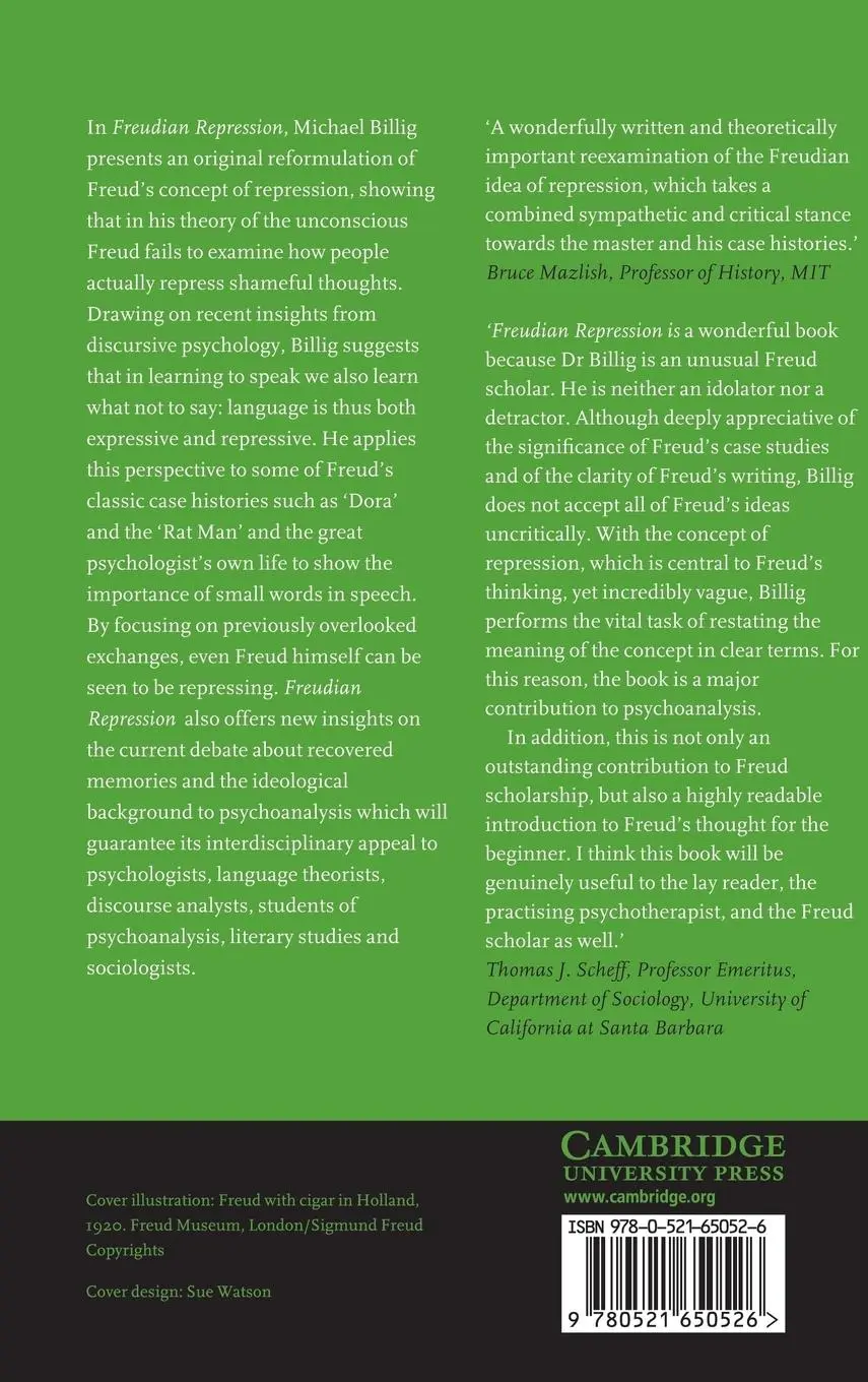 Rückseite: 9780521650526 | Freudian Repression | Michael Billig | Buch | Englisch | 2014