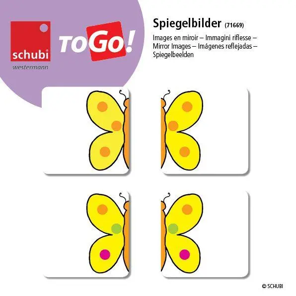 Bild: 9783072100526 | schubi ToGo 3 | Spiegelbilder | Marlies Schauer | Box | Deutsch | 2021