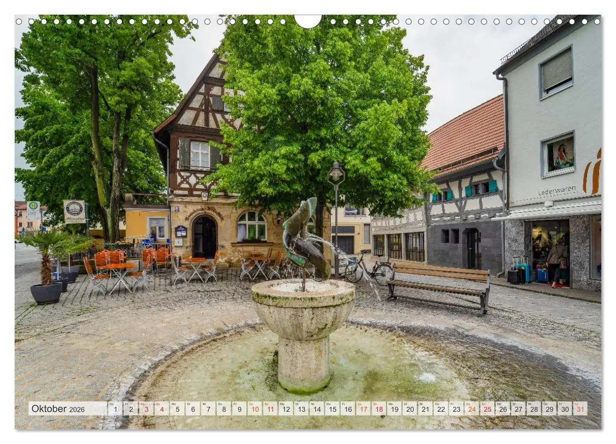Bild: 9783457790526 | Forchheim Impressionen (Wandkalender 2026 DIN A3 quer), CALVENDO...