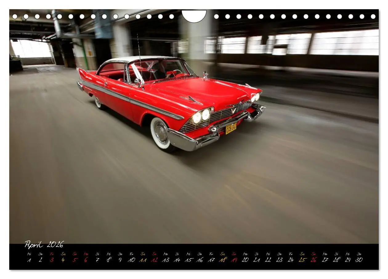 Bild: 9783516020526 | John Carpenter´s Christine (Wandkalender 2026 DIN A4 quer),...