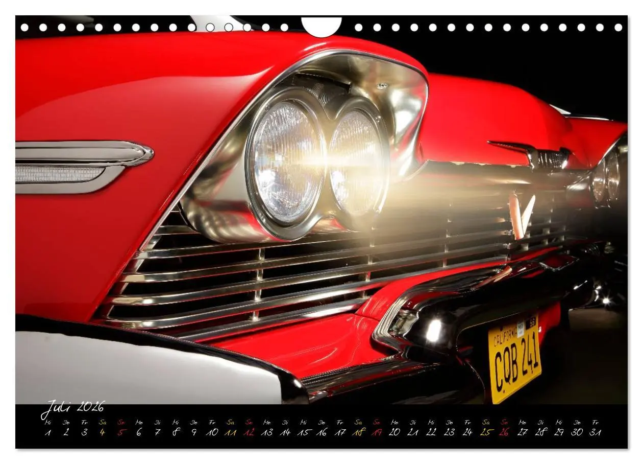 Bild: 9783516020526 | John Carpenter´s Christine (Wandkalender 2026 DIN A4 quer),...