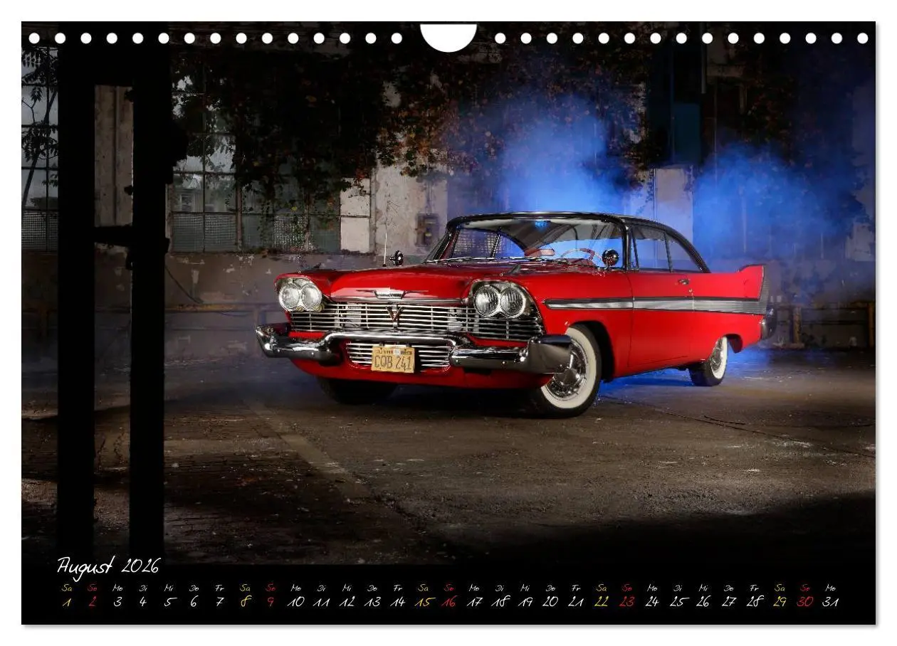 Bild: 9783516020526 | John Carpenter´s Christine (Wandkalender 2026 DIN A4 quer),...