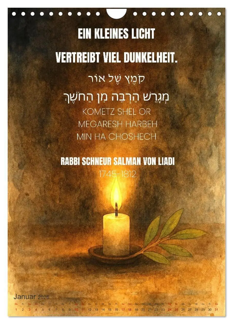 Bild: 9783516710526 | Weisheit, Licht und Leben - Jüdische Inspiration durchs Jahr...