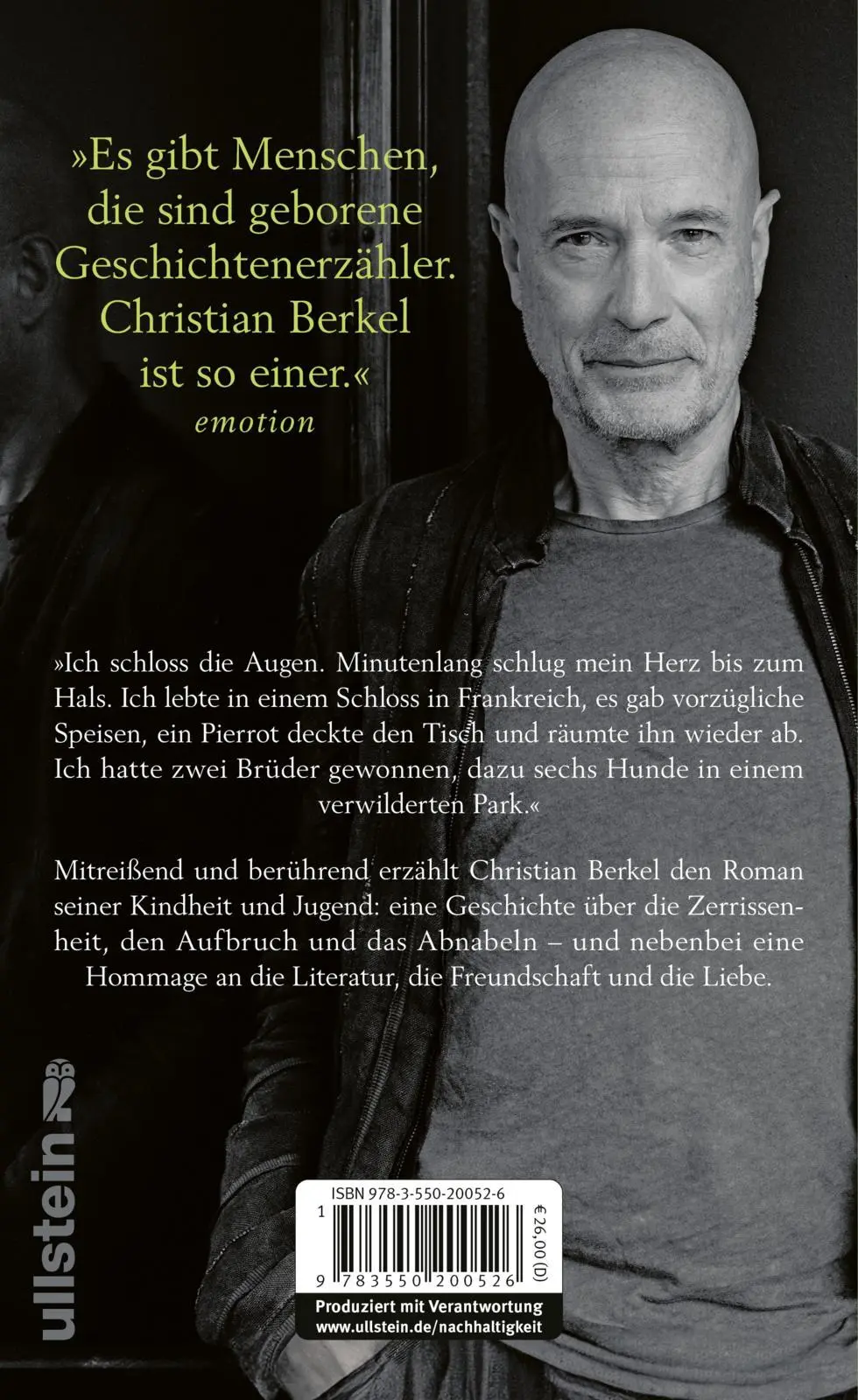 Rückseite: 9783550200526 | Sputnik | Christian Berkel | Buch | 384 S. | Deutsch | 2025