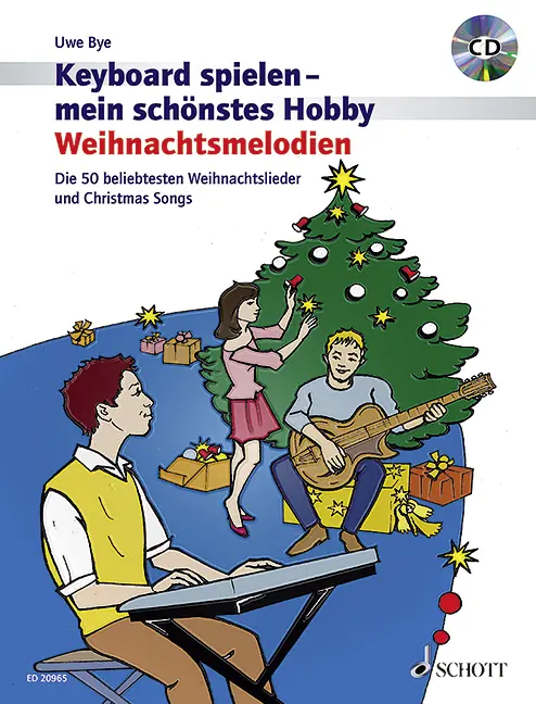 Cover: 9783795760526 | Weihnachtsmelodien | Uwe Bye | Taschenbuch | Noten mit CD (Broschur)
