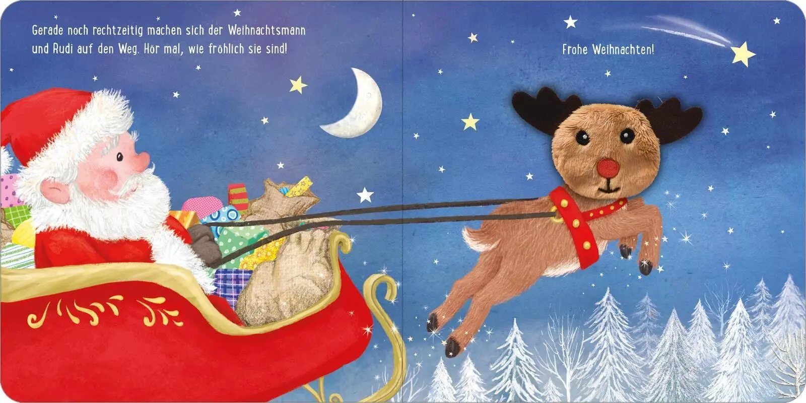 Bild: 9783845870526 | Meine sprechende Fingerpuppe: Rudi Rentier | Sharon Harmer | Buch