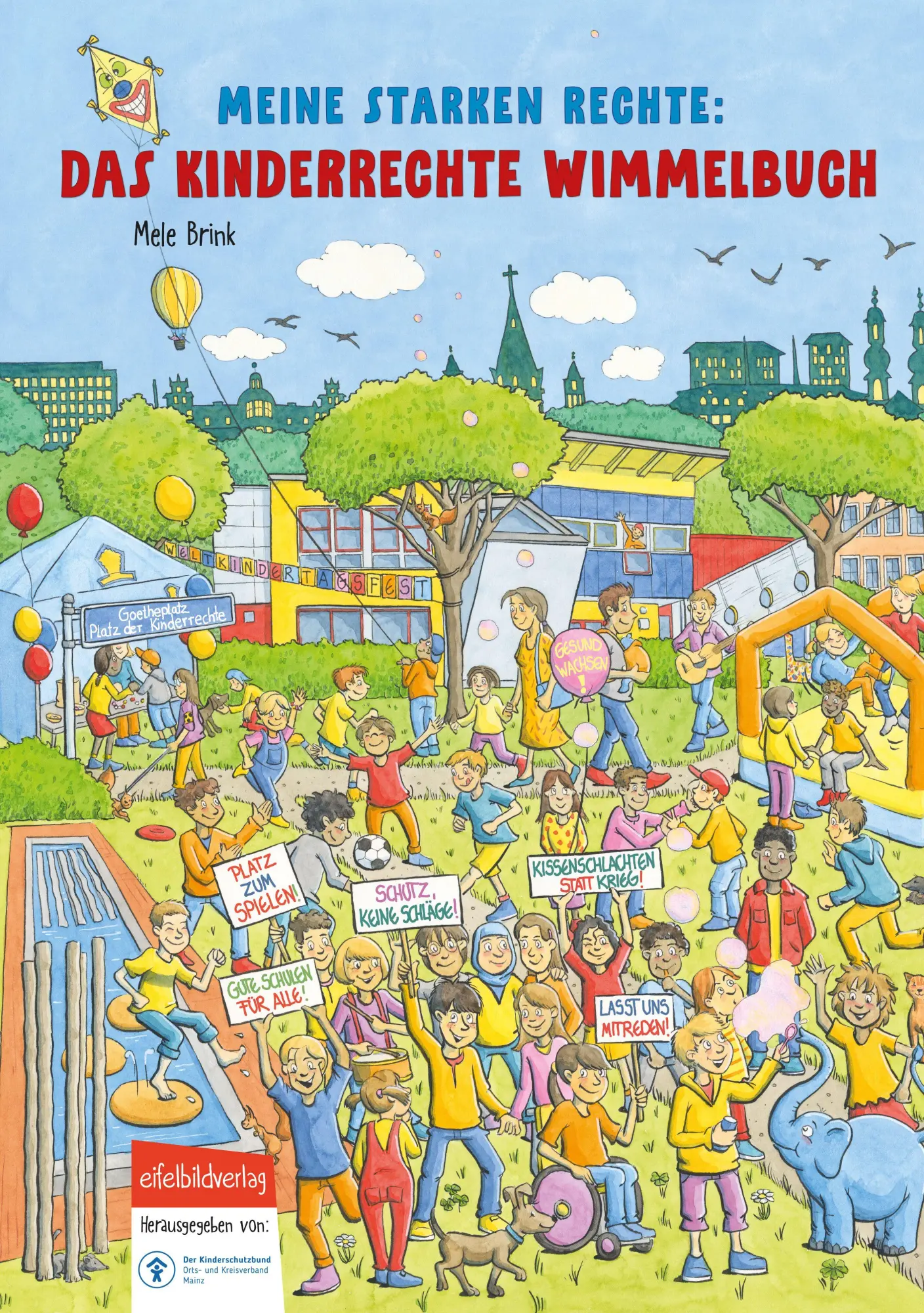 Cover: 9783985080526 | Meine starken Rechte | Das Kinderrechte-Wimmelbuch | Mele Brink | Buch