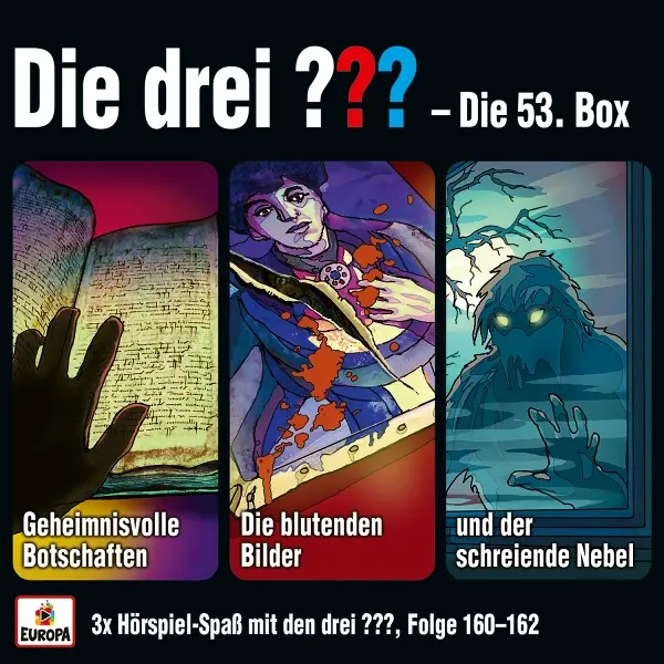 Cover: 198028400626 | Die drei ??? - 53. Box (Folgen 160 - 162) | Die Drei ??? | Audio-CD